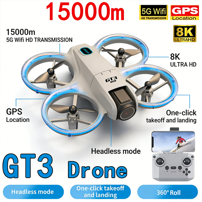 Drone Video Production - Yeni GT3 MAX Drone 8K HD