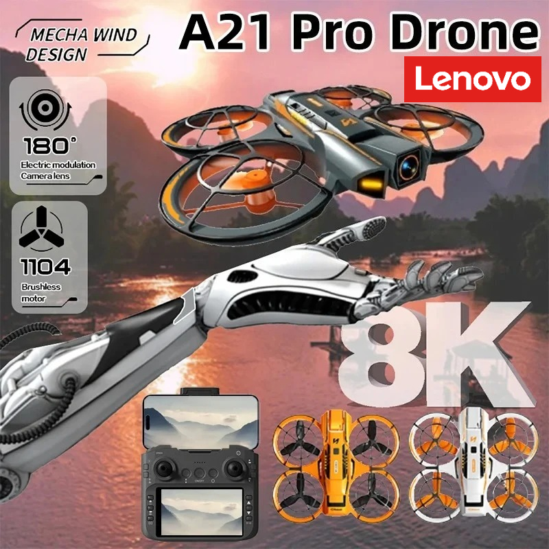 Drone Photogrammetry - Lenovo A21 Pro Drone 4K Profesyonel