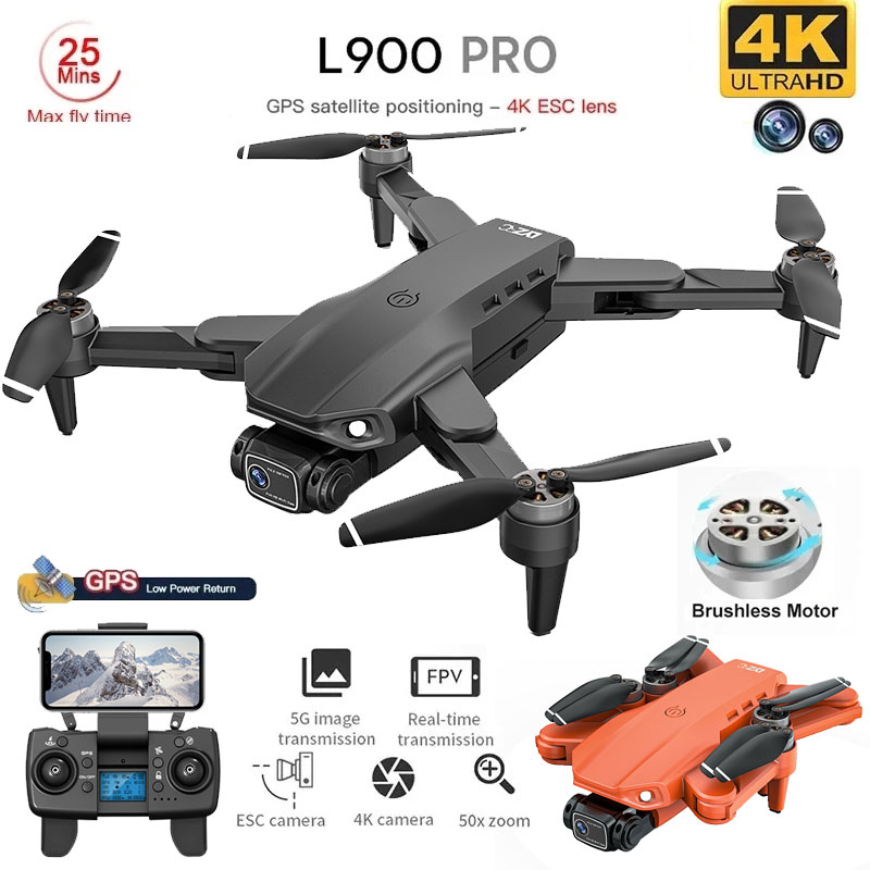 Drone Photogrammetry - L900 Pro GPS Drone 4K profesyonel