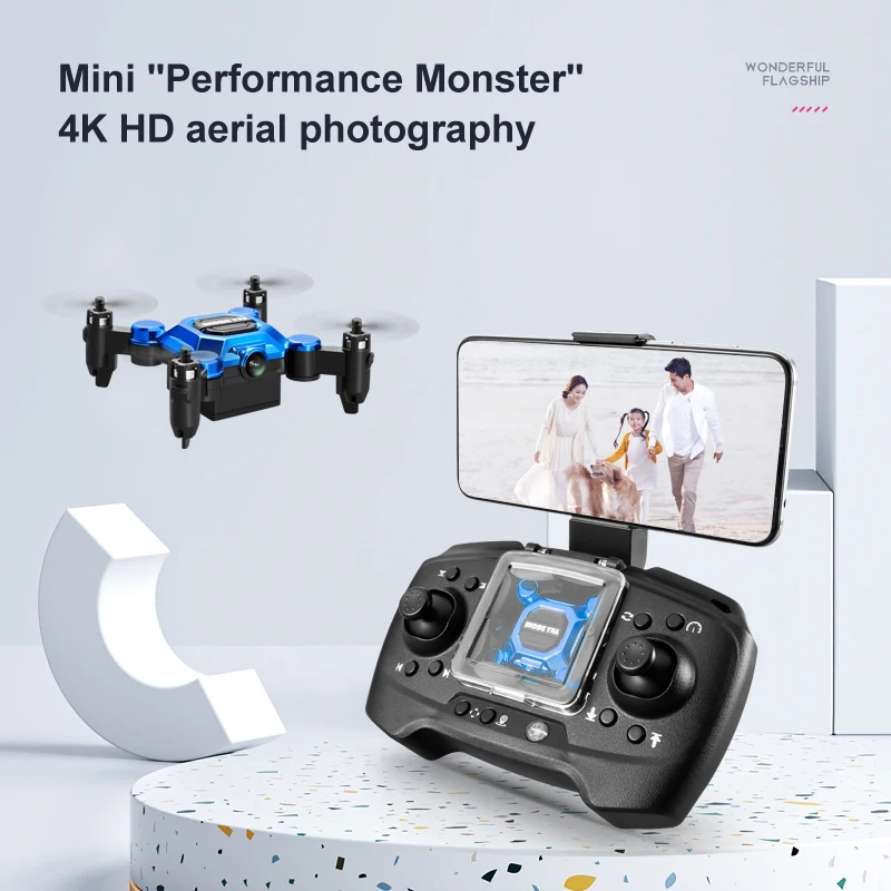 Drone Video Production - K04 Mini Katlanabilir Depolama Uçağı Mini