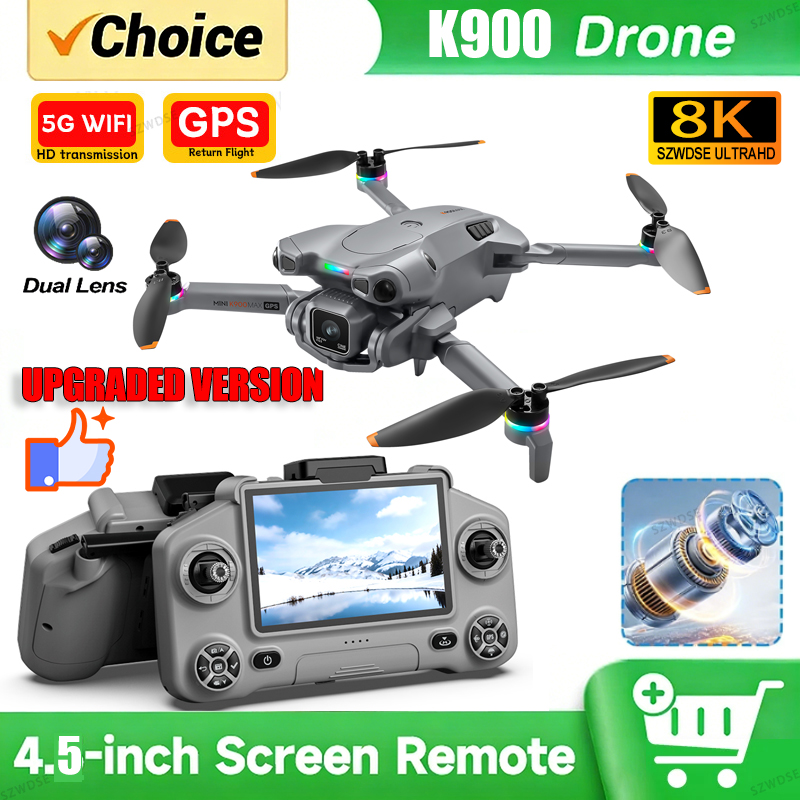 Drone Photogrammetry - Yeni K900 MAX GPS Drone, 4K