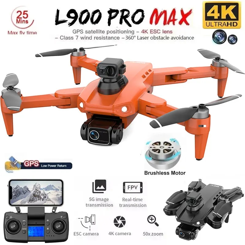 L900 Pro MAX GPS Drone 4K Prof - Drone Photogrammetry incelemesi ve fiyatı