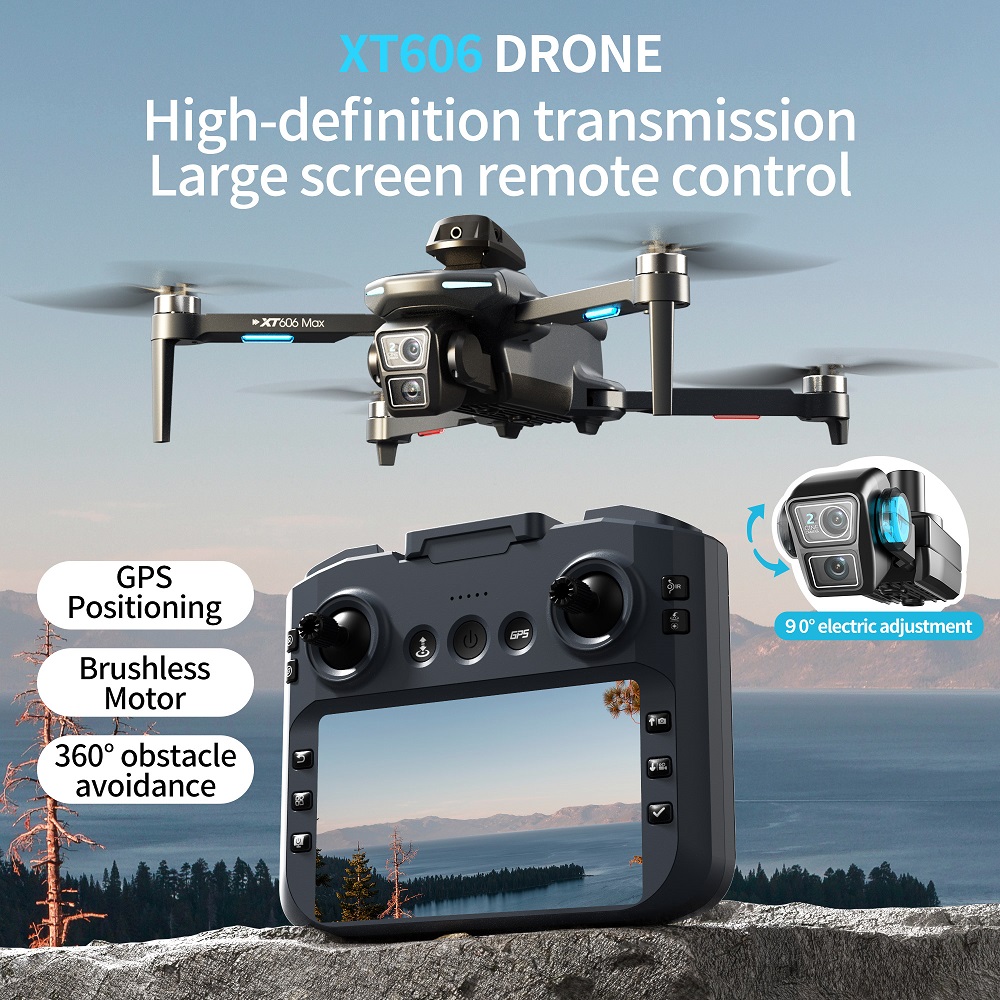 XT606 MAX 3 pil Drone 4k 8K HD - Drone Thermal Imaging incelemesi ve fiyatı