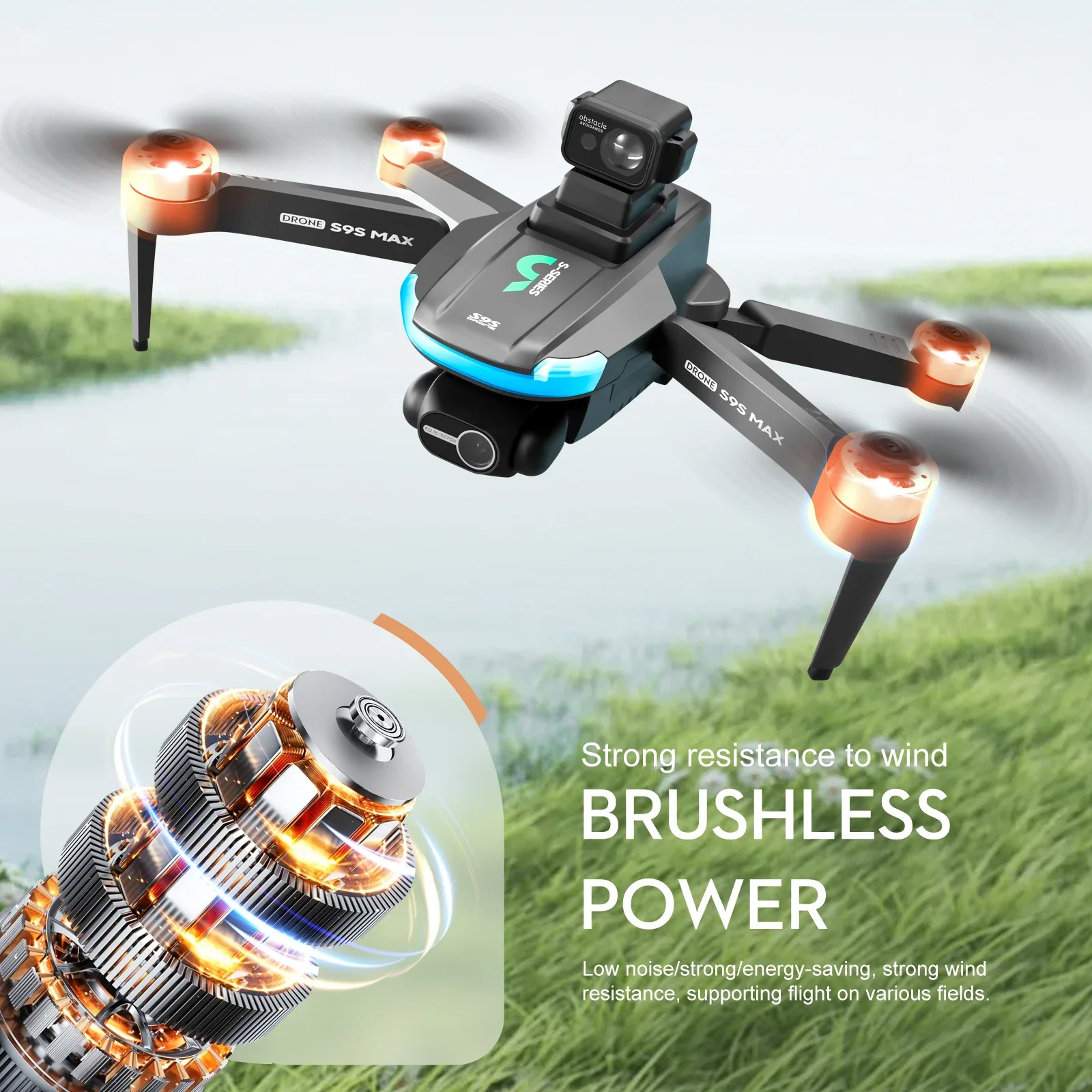 YENI S9S MAX MINI Drone 4K 2 E - Drone Aerial Photography incelemesi ve fiyatı