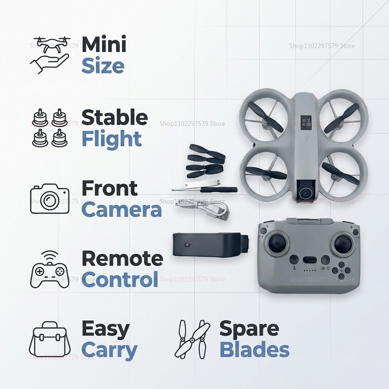 8K HD Kamera ile Mini Drone FP - Drone Video Production incelemesi ve fiyatı
