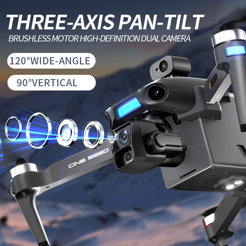 2026 Yeni 8K Çift Kameralı Dro - Drone Cinematic incelemesi ve fiyatı