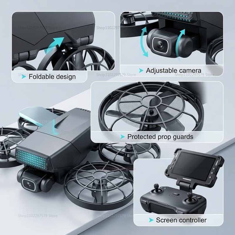 Yeni Drone'lar M8 GPS 8K Profe - Drone Photogrammetry incelemesi ve fiyatı